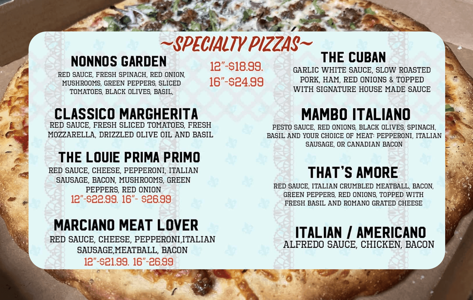 Sangiovanni Pizza austin